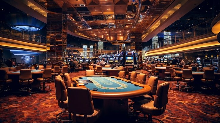 Tampilan layar permainan Infinite Blackjack dengan detail kartu dan pilihan aksi